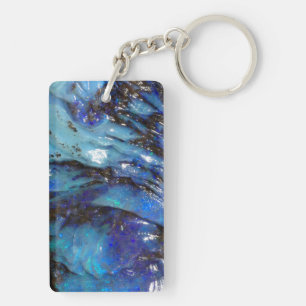 Opal Keychain