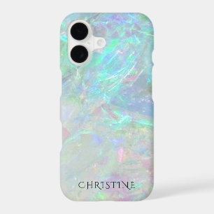 opal mineral stone photo iPhone 17 case