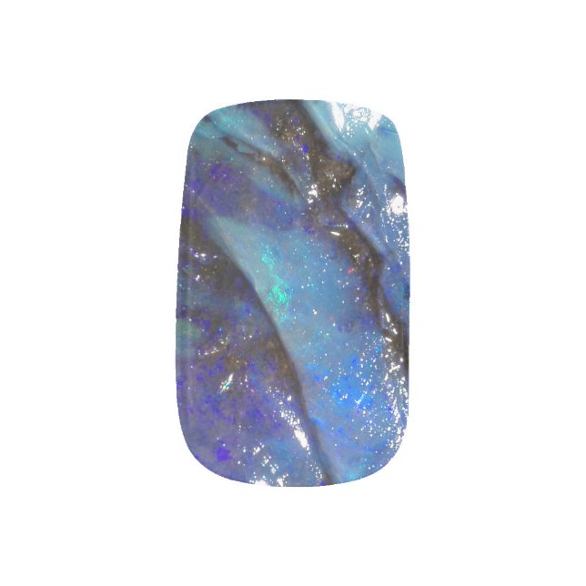 Opal Minx Nail Wraps (Right Thumb)