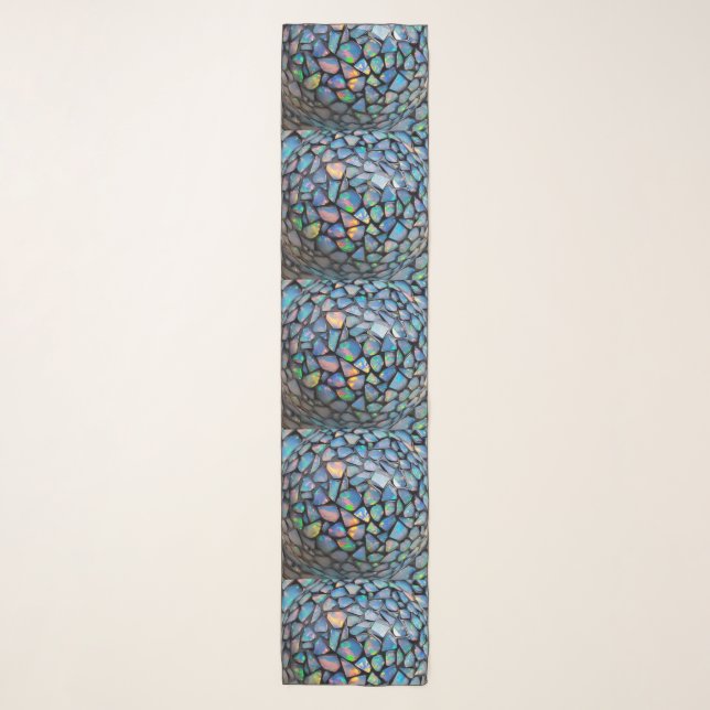 Opal Mosaic1 Scarf (Front)