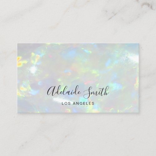 opal photo background business card