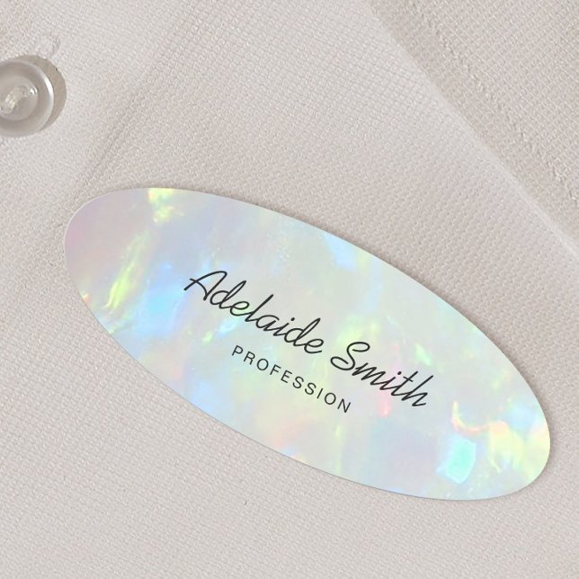 opal photo background name tag (Creator Uploaded)