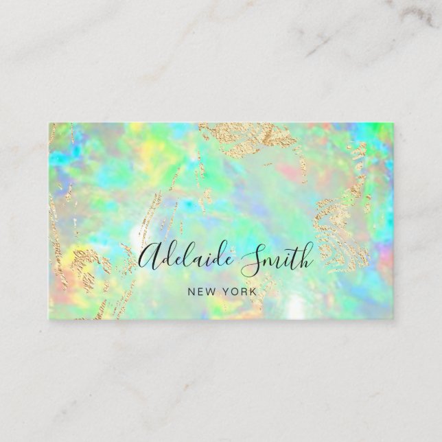 opal photo design business card (Front)