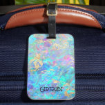 Opal Photo  Luggage Tag at Zazzle