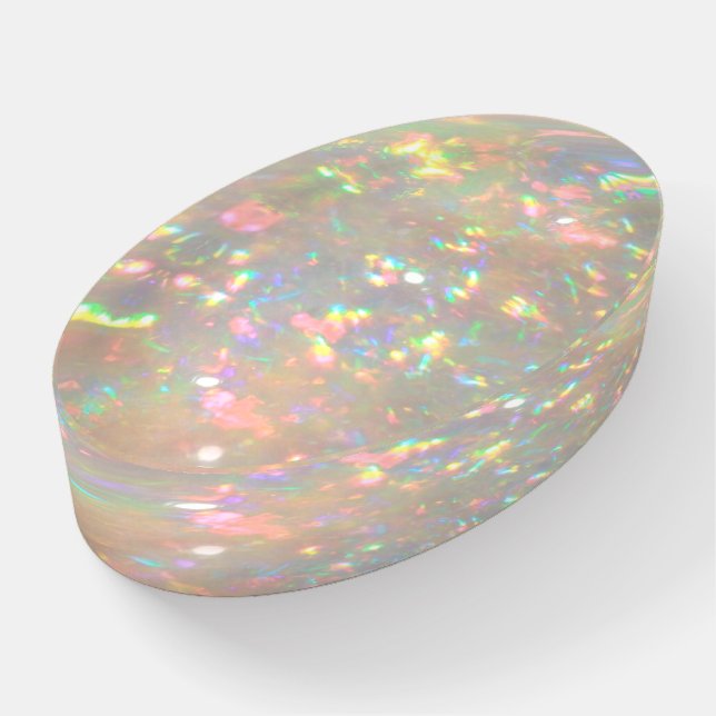 opal  photo paperweight (Angled)