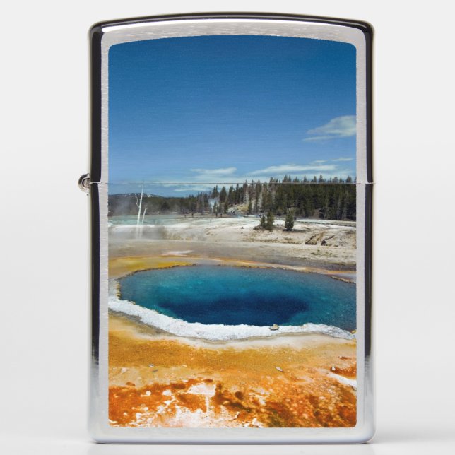 Opal Pool Zippo Lighter (Front)