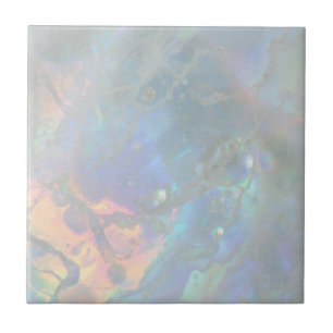 Opal print ceramic tile home decor