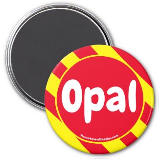 Opal Red/Yellow Magnet