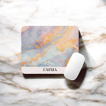 Opal Stone Abstract Texture  Mouse Pad<br><div class="desc">Experience the perfect blend of luxury and functionality with our Personalized Opal Stone Mouse Pad. This exquisite piece is more than just a desk accessory; it’s a statement of elegance and personal style. Crafted with a mesmerizing opal stone texture, the mouse pad reflects the iridescent beauty of natural gemstones, creating...</div>
