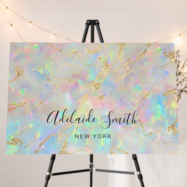  opal stone background foam board (In Situ (Stand))