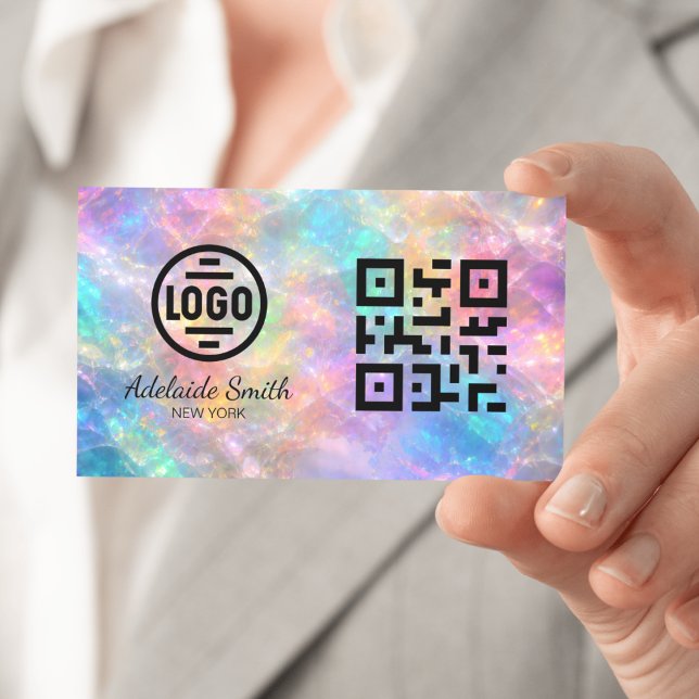 opal stone business card (Creator Uploaded)