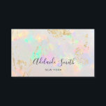 opal stone business card<br><div class="desc">elegant modern business card</div>