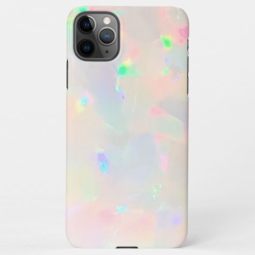 opal stone photo iPhone case