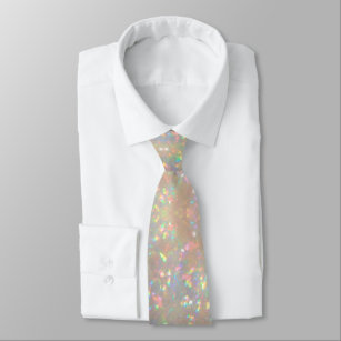opal stone photo neck tie