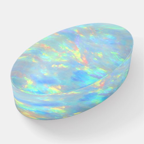 opal stone photo paperweight