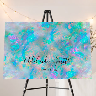opal stone texture foam board