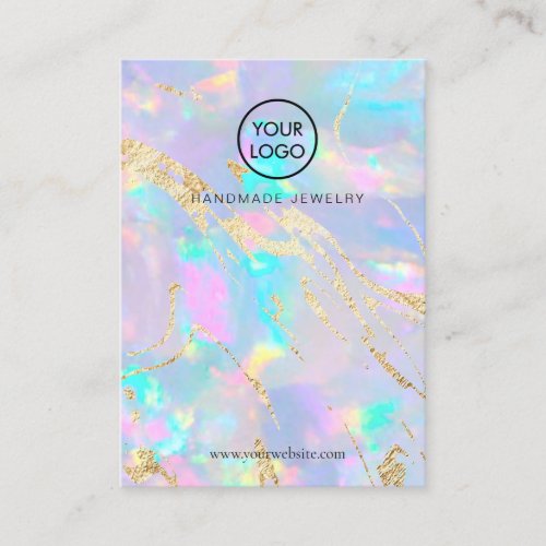 opal  texture design display card