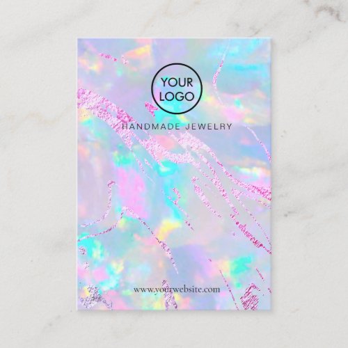 opal  texture  display card