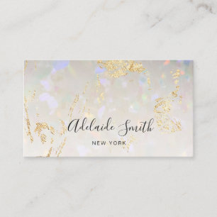 opal texture image business card