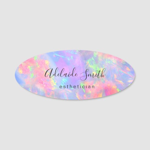 opal texture name tag