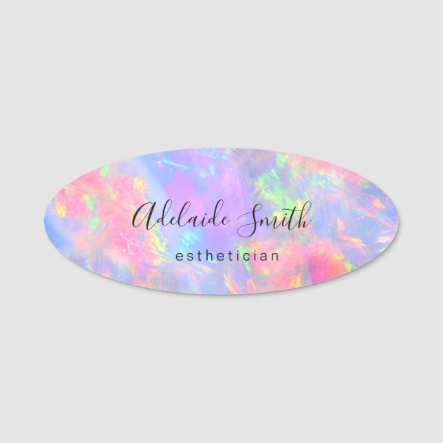 opal texture name tag (Front)