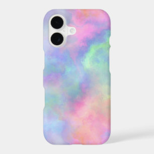 opal watercolor splash : iPhone 17 case