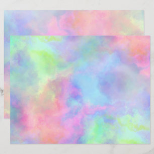 opal watercolor splash : paper sheet