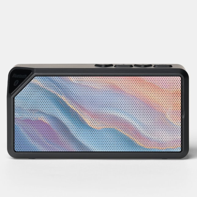Opalescent Gemstone Art Bluetooth Speaker (Front)