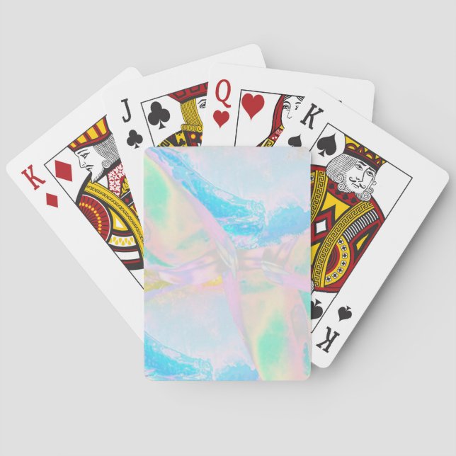 Opalite Poker Cards (Back)