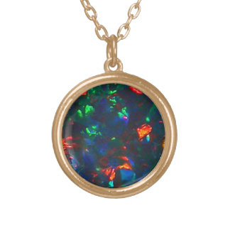 Opals Black Fire Opal Jewelry Pendant Necklace