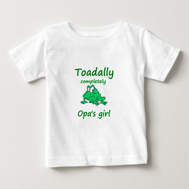 opa's girl baby T-Shirt (Front)