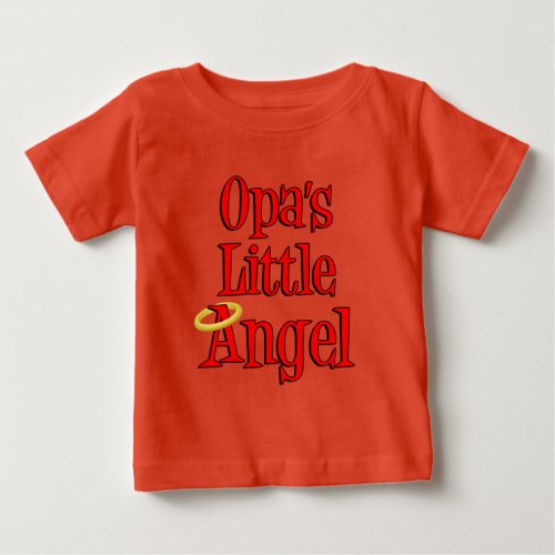 Opas Little Angel Baby T_Shirt