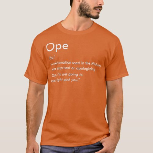 Ope Definition Midwest T_Shirt