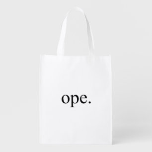 Ope Grocery Bag