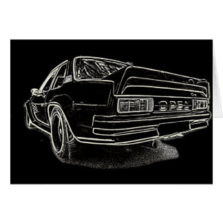 Opel Ascona i400 Cards