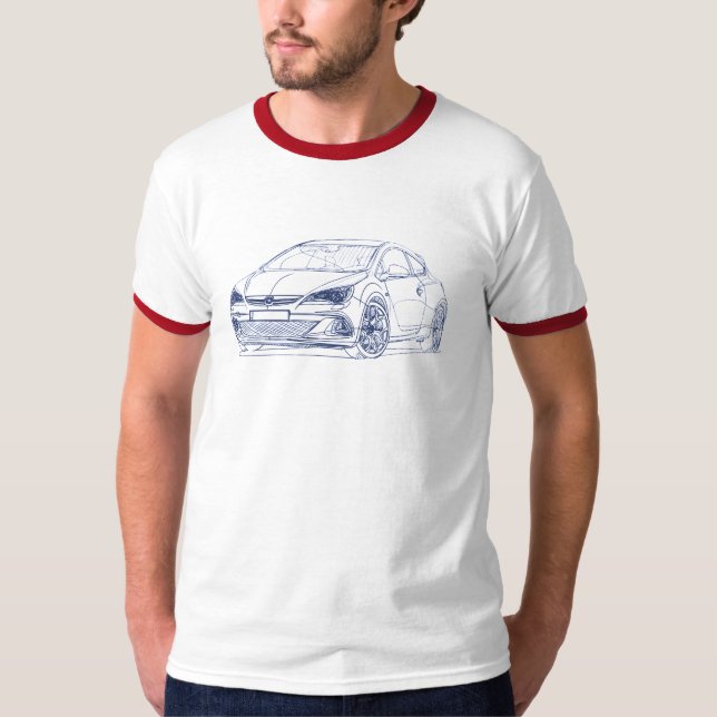 Opel Astra OPC 2013 T-Shirt (Front)