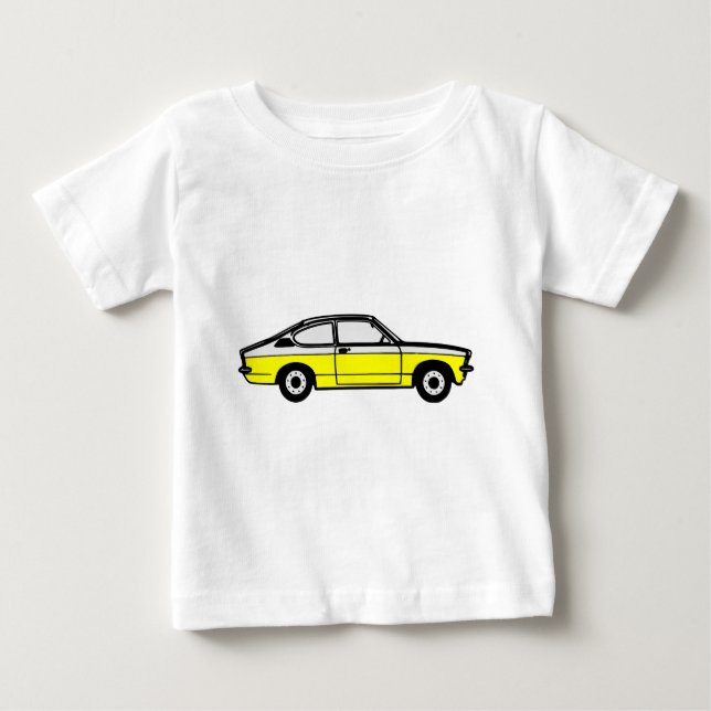 Opel Kadett C Coupe 1974 Baby T-Shirt (Front)