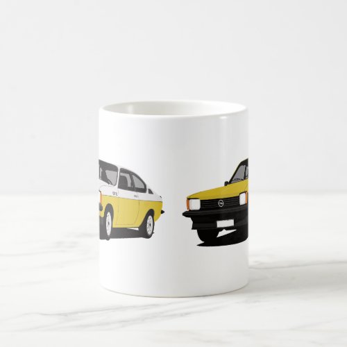 Opel Kadett GTE Coup _ two images Coffee Mug