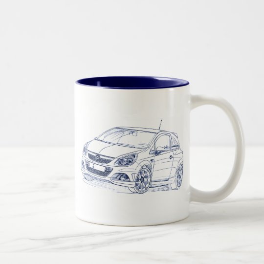 Opel OPC 2008 Two-Tone Coffee Mug