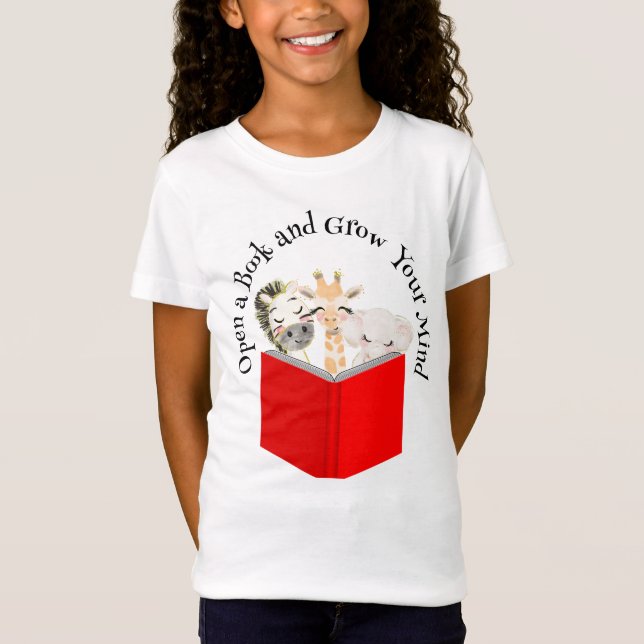 Open A Book T-Shirt (Front)