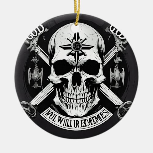 Open a vector graphics editing software like Adobe Ceramic Ornament