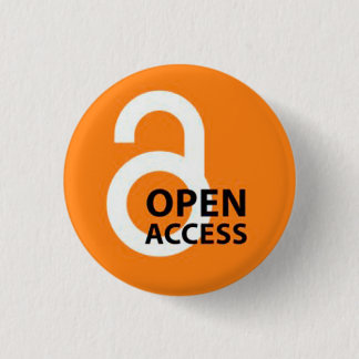 Open Access Badge Pinback Button