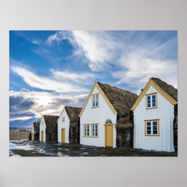 Open air museum of Glaumbaer Poster (Front)
