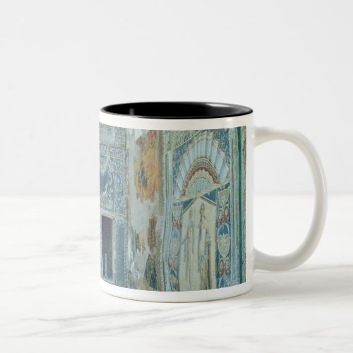 Open air triclinium of the House of Neptune Two_Tone Coffee Mug
