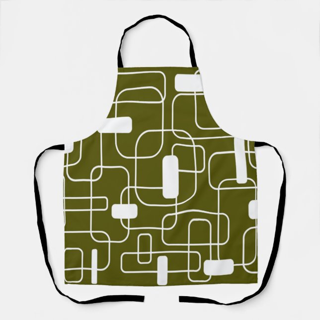 Open and Closed Rectangles – Camo  Apron (Front)