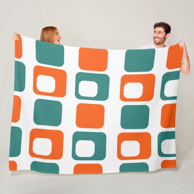 Open and Closed Rectangles  Fleece Blanket (In Situ)