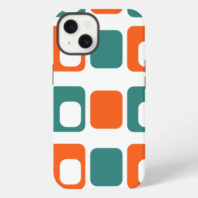 Open and Closed Rectangles  Iphone Case (Back)