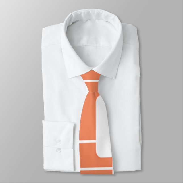 Open and Closed Rectangles  Neck Tie (Tied)