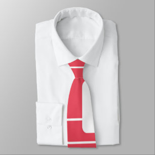 Open and Closed Rectangles - Red Neck Tie
