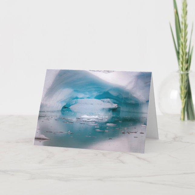 Open Arch Iceberg | Antarctica Card (Front)